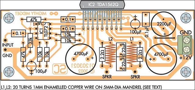 parts-layout-36-watt0-audio-power-amplifier-circui