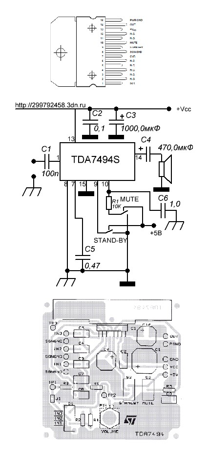 TDA7494S