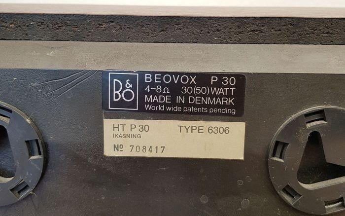 Bang & Olufsen Beovox P 30 Bang & Olufsen Beovox P 30