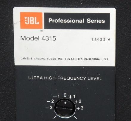 JBL 4315A