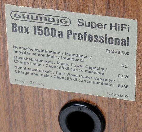 Grundig Box 1500a Grundig Box 1500a