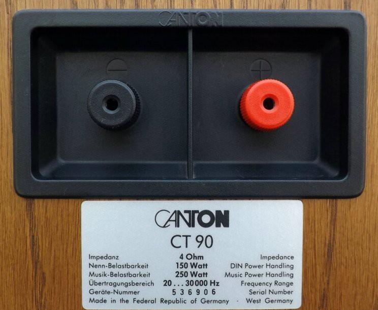 Canton CT 90 Canton CT 90