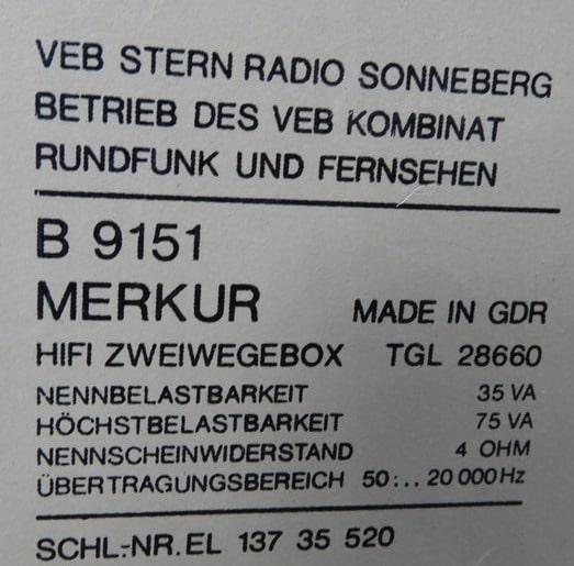 RFT B9151