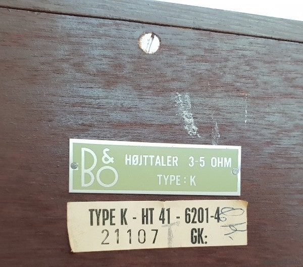 B&O "K"