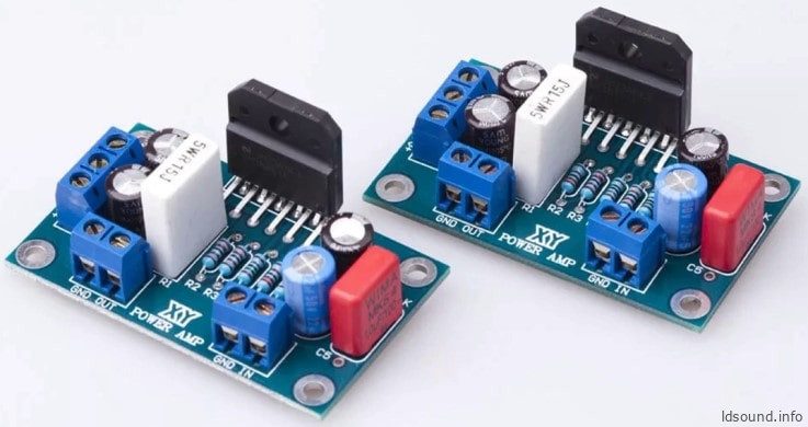 Комплект для сборки усилителя на LM3886