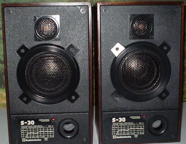 Восстановление колонок Radiotehnika S30