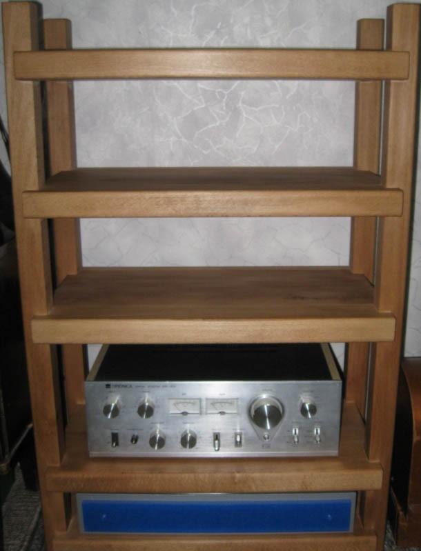 shelf for audio (beech)  (2)