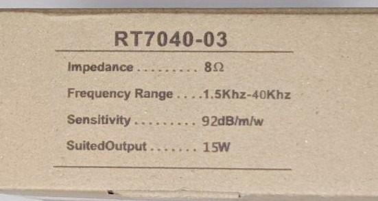 AudioPur RT7040-03 AudioPur RT7040-03