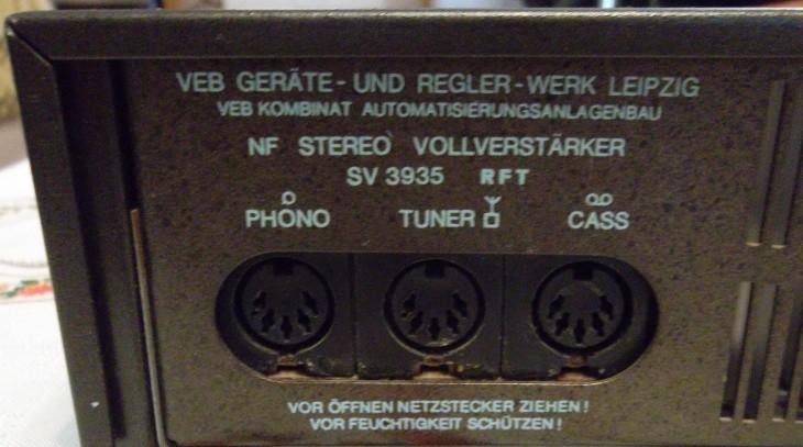 RFT SV 3935 Hi-Fi Элементы внутренней платы усилителя RFT SV 3935 Hi-Fi