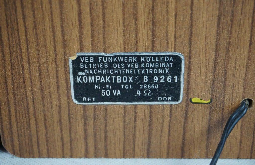 RFT B 9261 RFT B 9261
